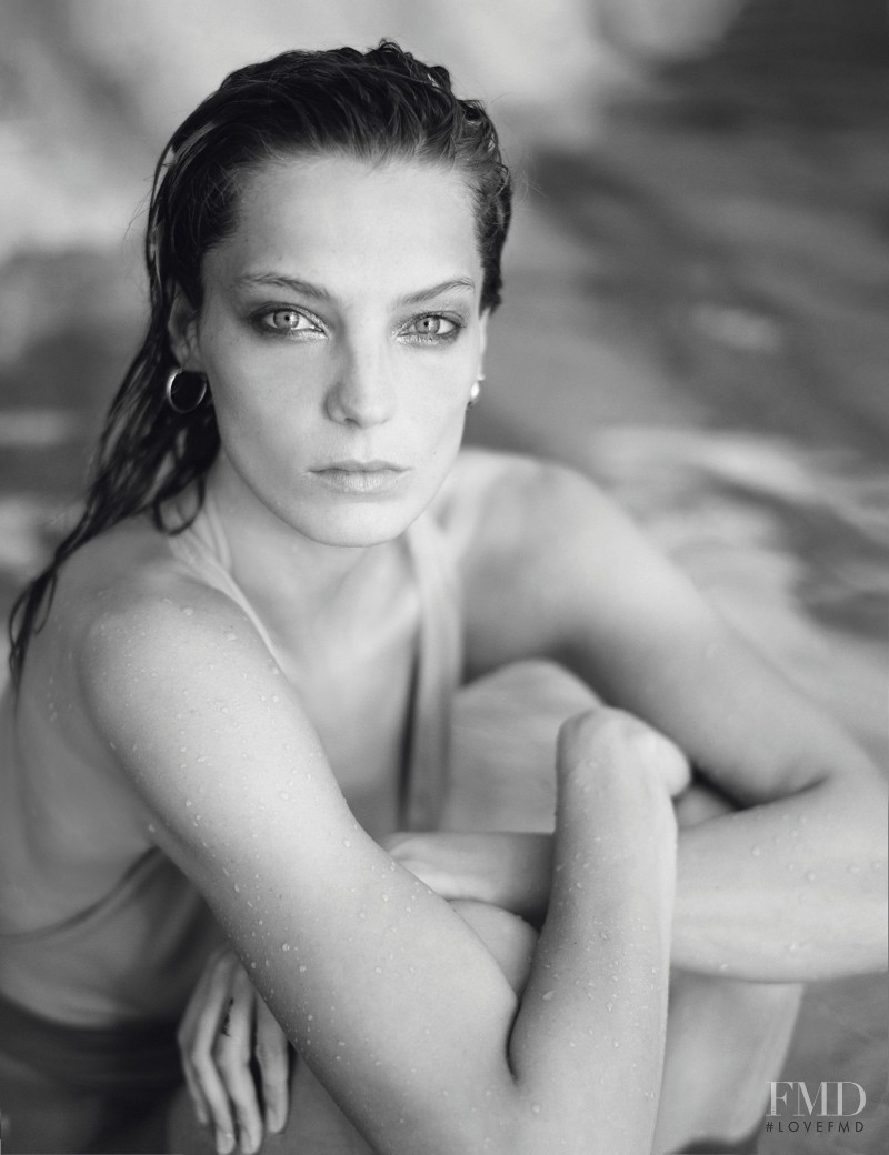 Daria Werbowy featured in Water Girl, December 2013