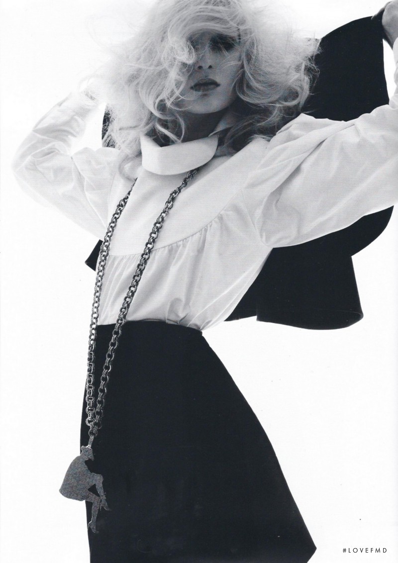 Melissa Tammerijn featured in In Love With Yves Saint Laurent, July 2010