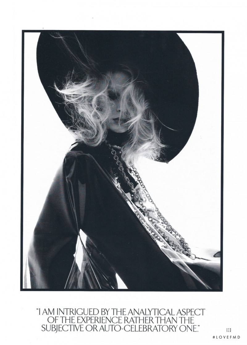 Melissa Tammerijn featured in In Love With Yves Saint Laurent, July 2010