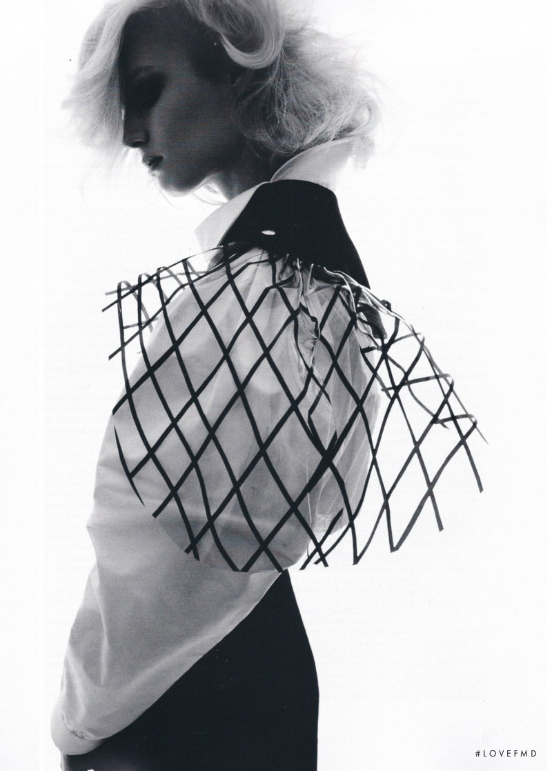 Melissa Tammerijn featured in In Love With Yves Saint Laurent, July 2010