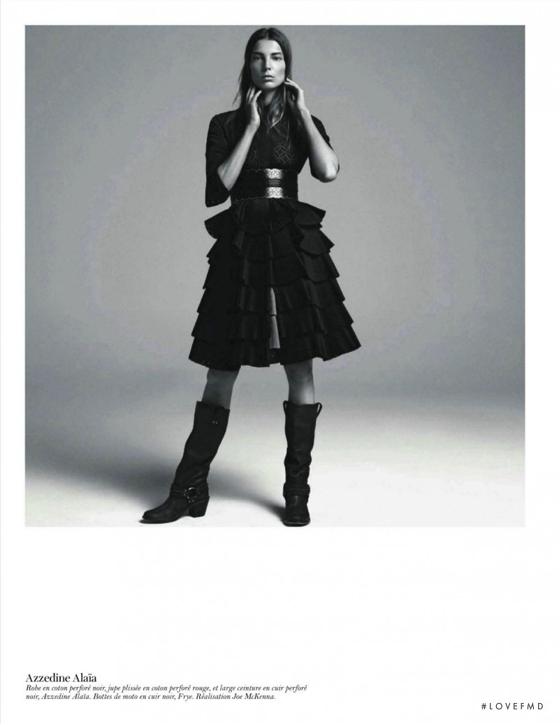 Daria Werbowy featured in Spécial Collections, February 2012