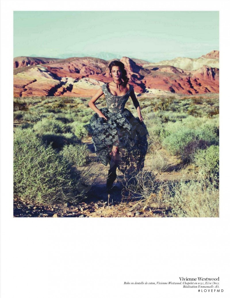 Daria Werbowy featured in Spécial Collections, February 2012