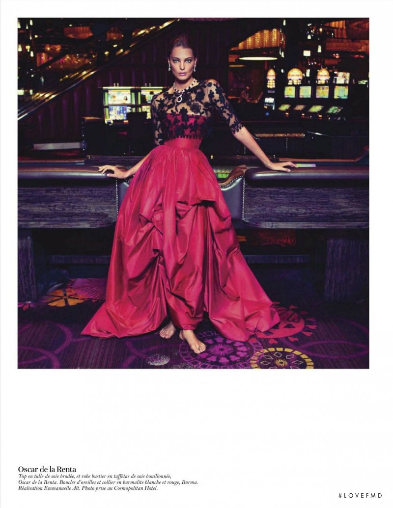 Daria Werbowy featured in Spécial Collections, February 2012