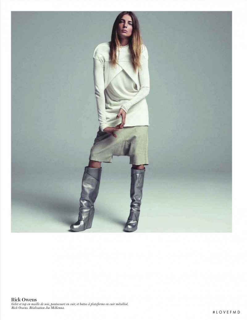 Daria Werbowy featured in Spécial Collections, February 2012