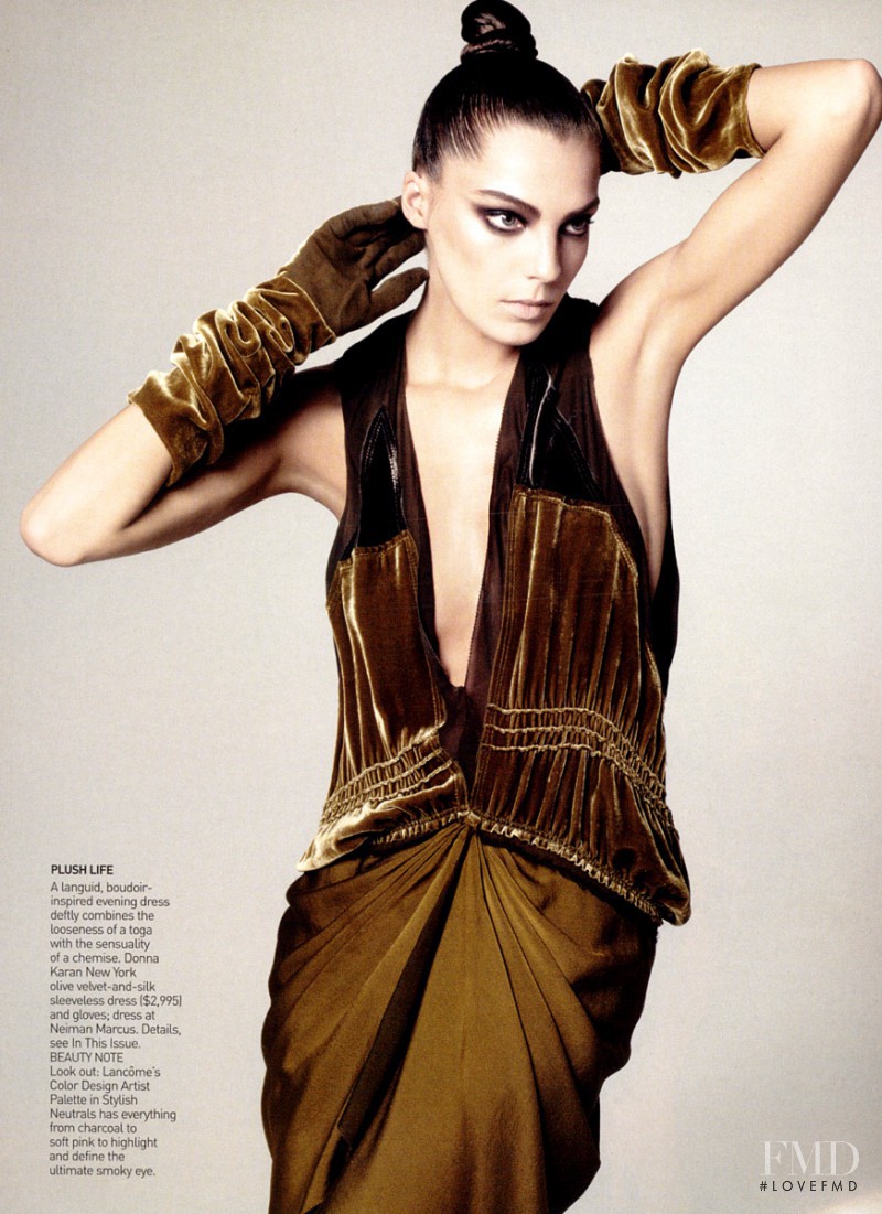 Daria Werbowy featured in Adult Education, July 2008