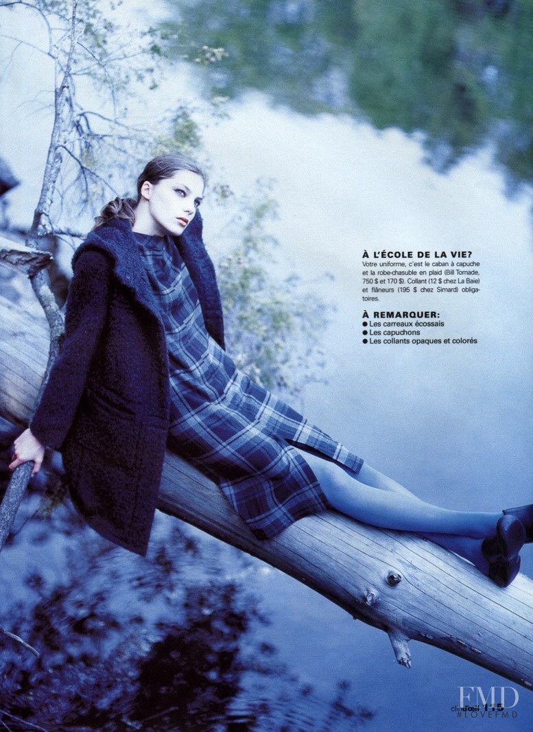 Daria Werbowy featured in Simple Comme Mode, September 1999