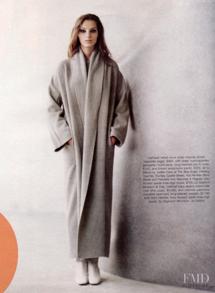 Daria Werbowy featured in Great Shapes, September 1999