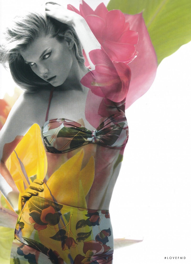 Angela Lindvall featured in Jungle Fever, July 2010
