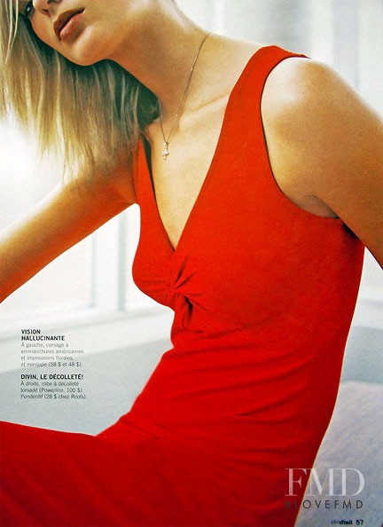 Daria Werbowy featured in Il Ã©tait dix fois l\'Ã©tÃ©, August 2001