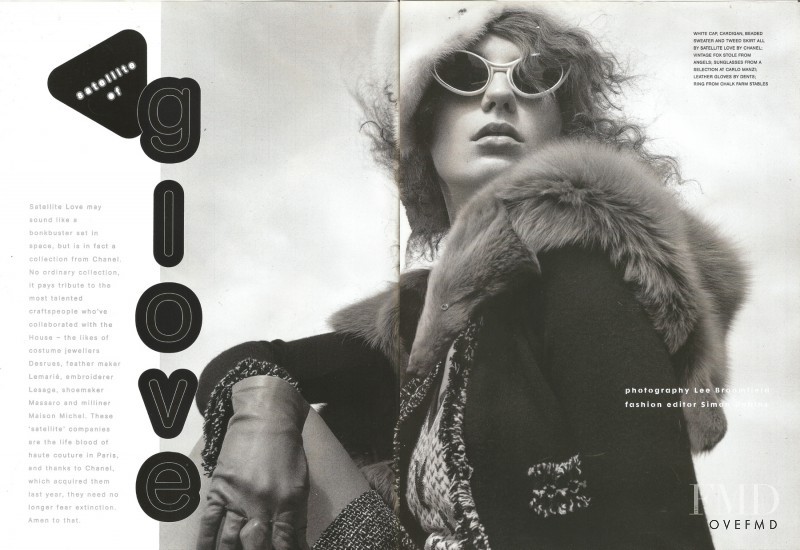 Daria Werbowy featured in Satelitte of Love, June 2003