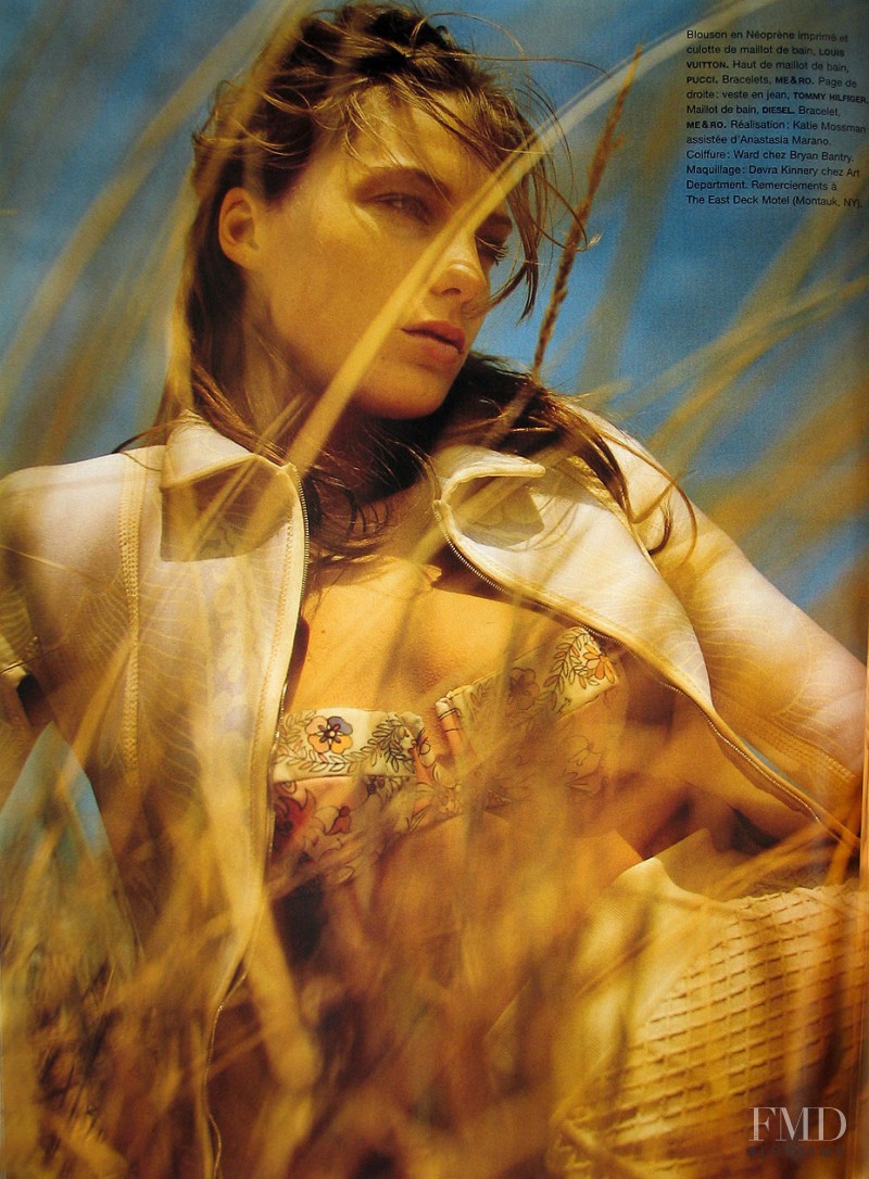 Daria Werbowy featured in Canicule, June 2003