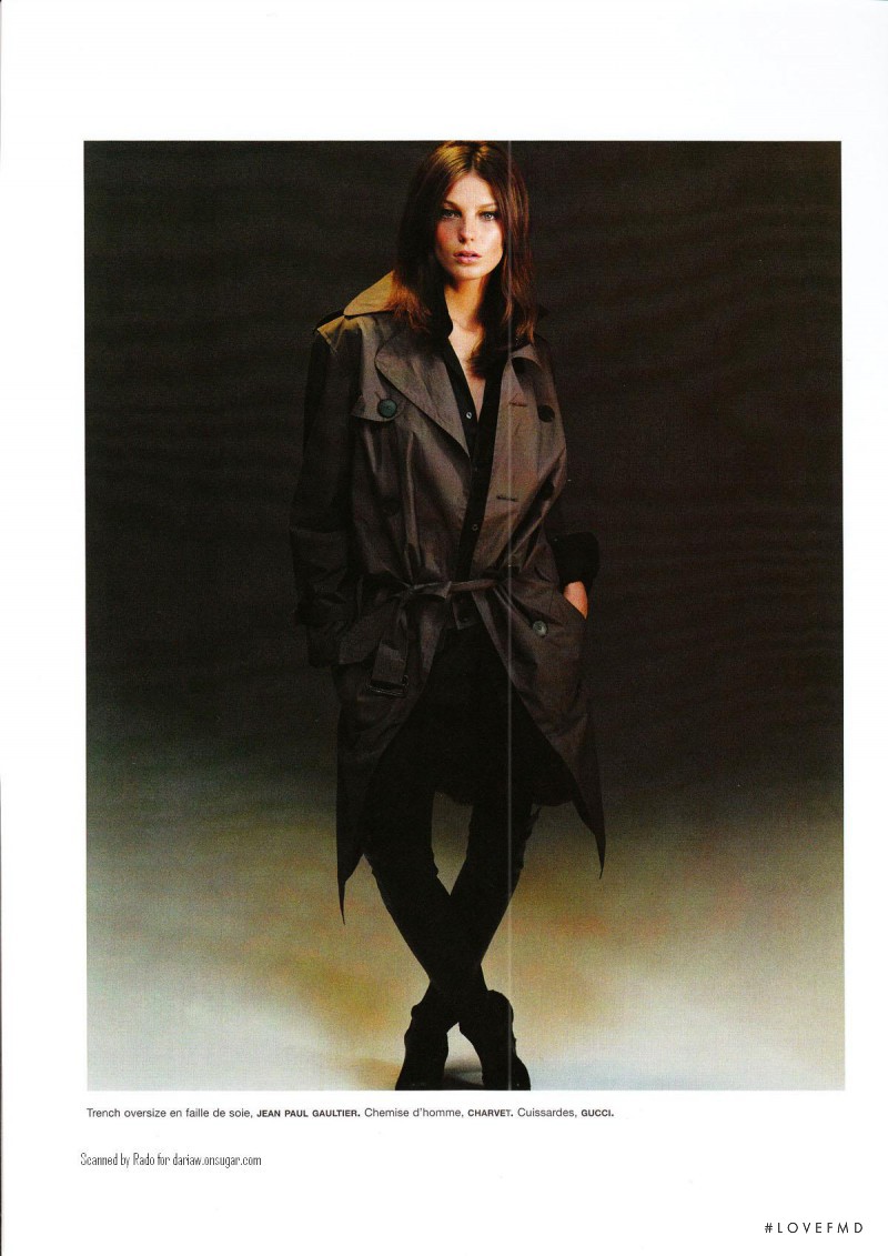 Daria Werbowy featured in XXL-XXS, July 2003