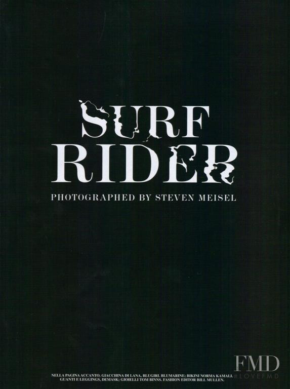 Surf Rider, August 2003