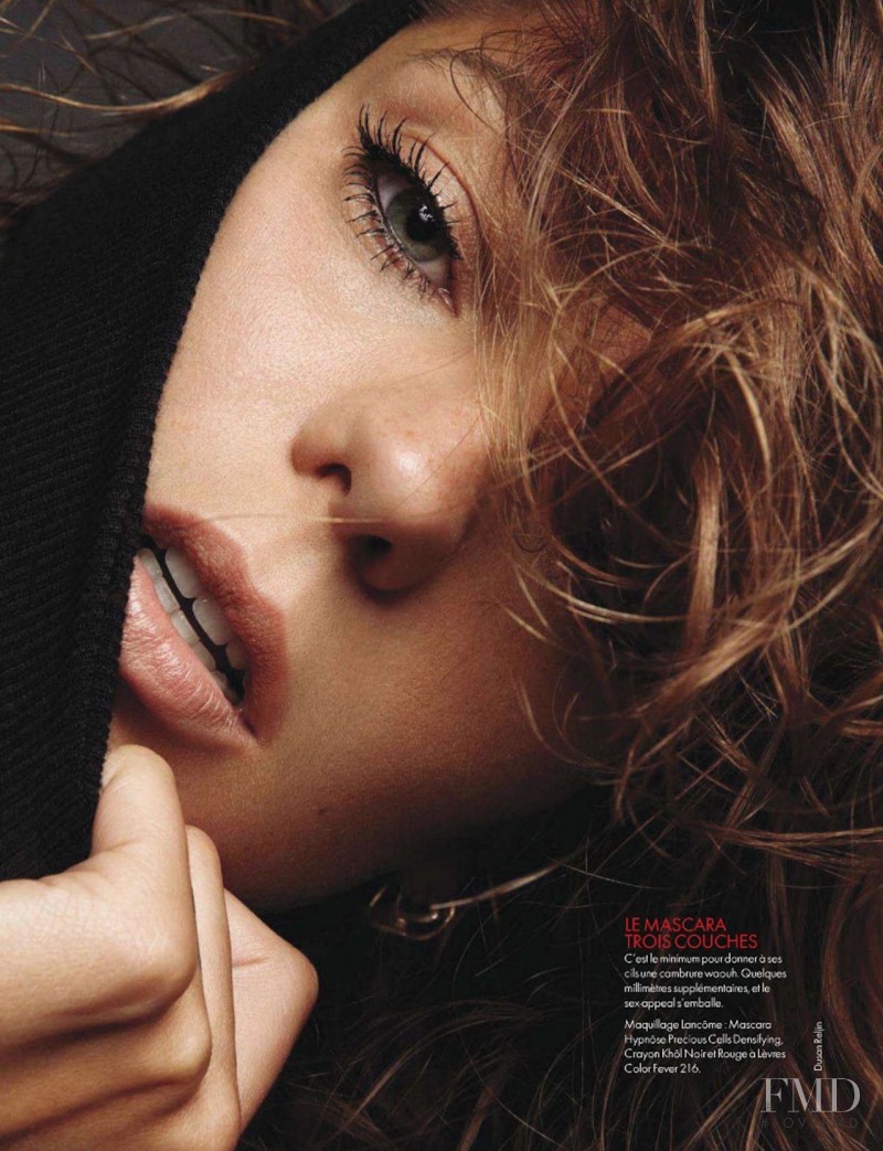 Daria Werbowy featured in Make-Up Serie Noire , January 2012