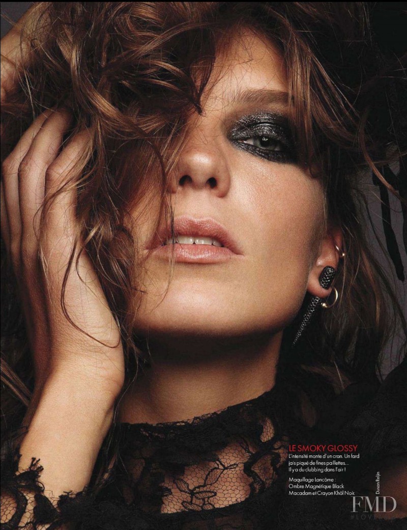 Daria Werbowy featured in Make-Up Serie Noire , January 2012