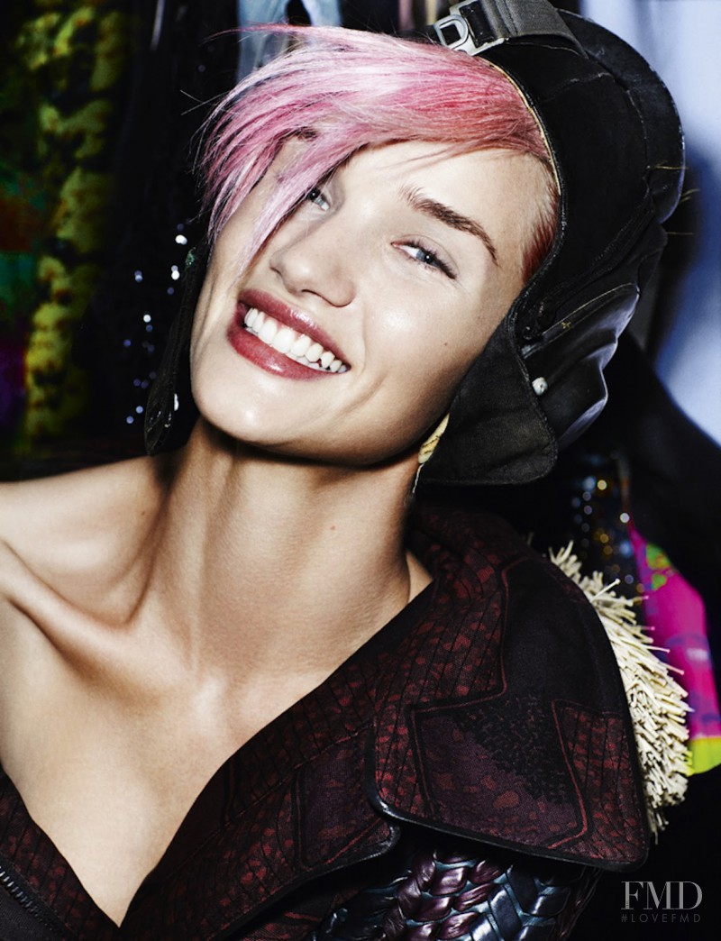 Rosie Huntington-Whiteley featured in 30 Years Of Optimism, February 2012
