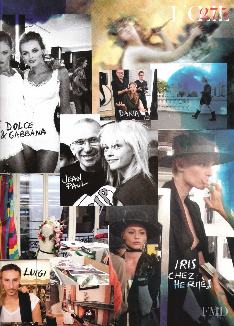 Daria Werbowy featured in Secret Stories, February 2011