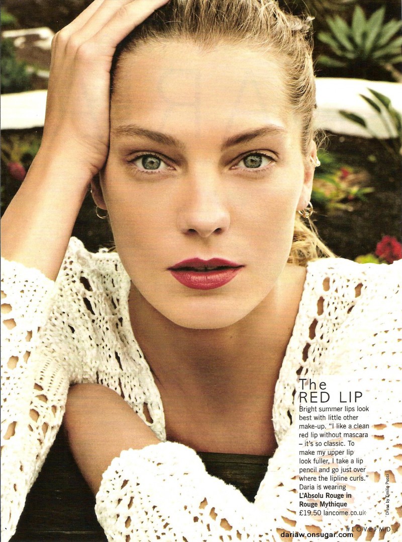 Daria Werbowy featured in Do It Like Daria, June 2011