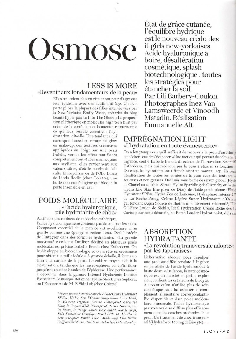 Osmose, June 2011