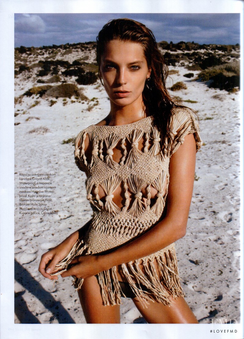 Daria Werbowy featured in Daria "I Always Think Positive", July 2011