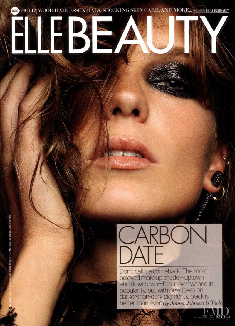 Daria Werbowy featured in Carbon Date, November 2011
