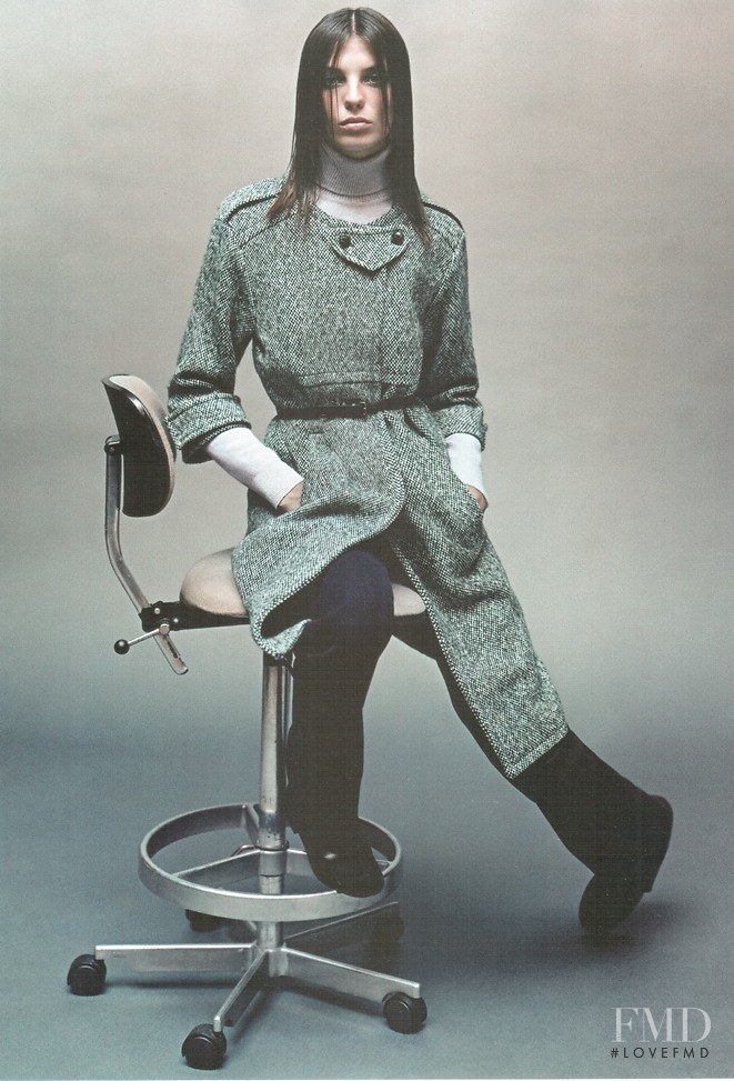 Daria Werbowy featured in En Vogue, October 2003