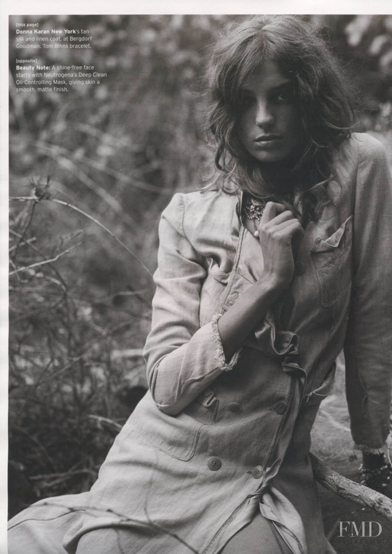 Daria Werbowy featured in Relax, December 2003