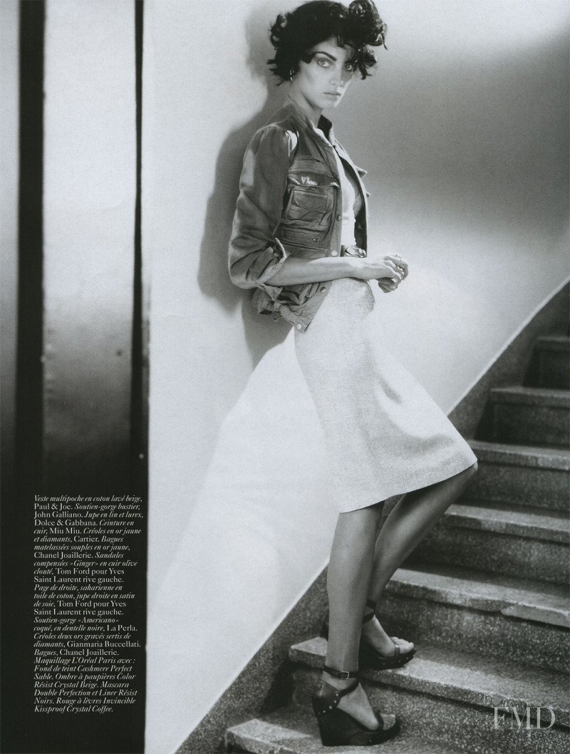 Daria Werbowy featured in Viva Ava, March 2004