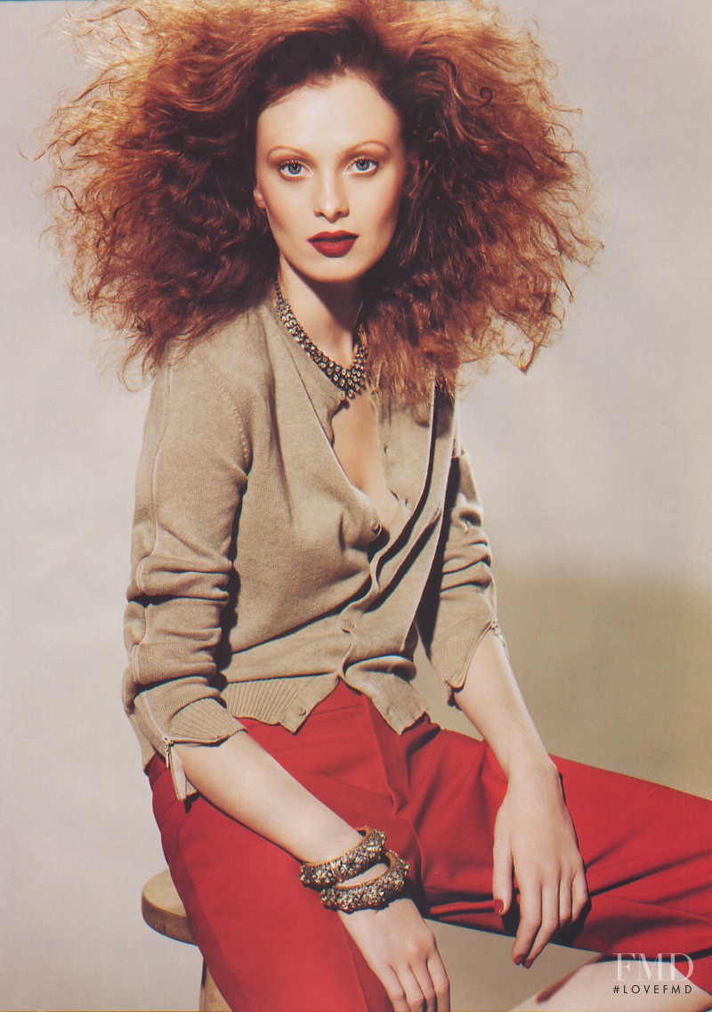 Karen Elson featured in City of Angels, May 2004