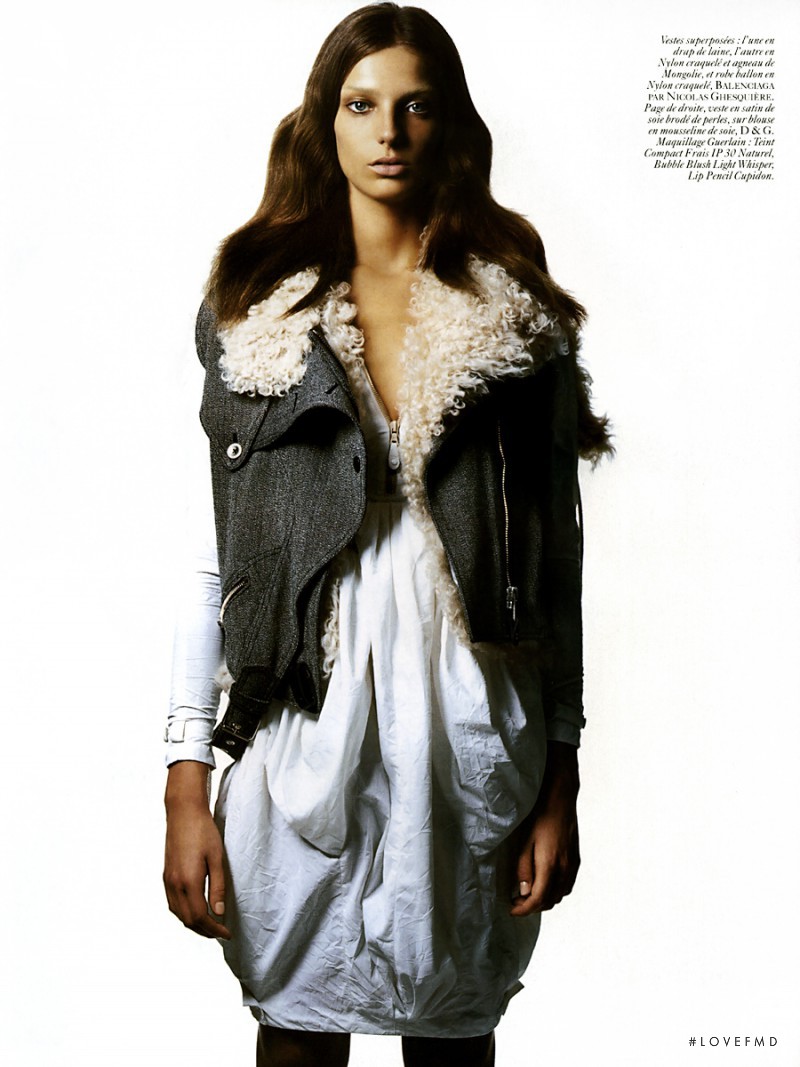 Daria Werbowy featured in Quintessence, August 2004