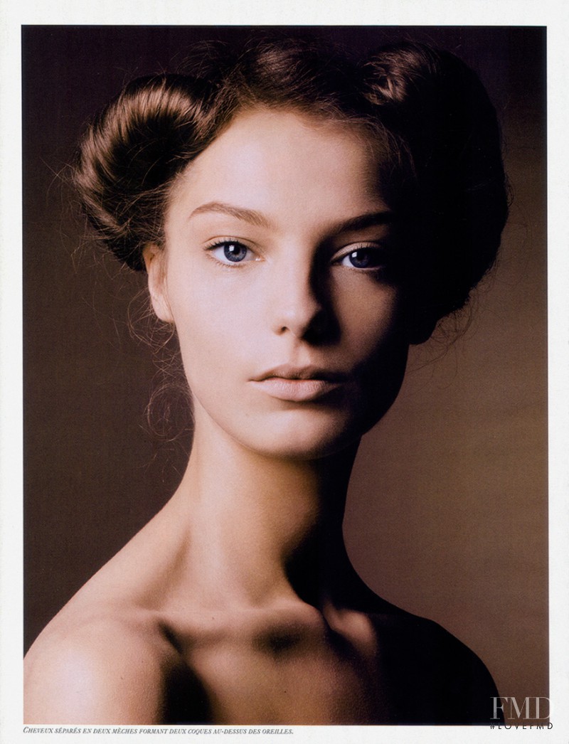Daria Werbowy featured in Trois Chignons, September 2004