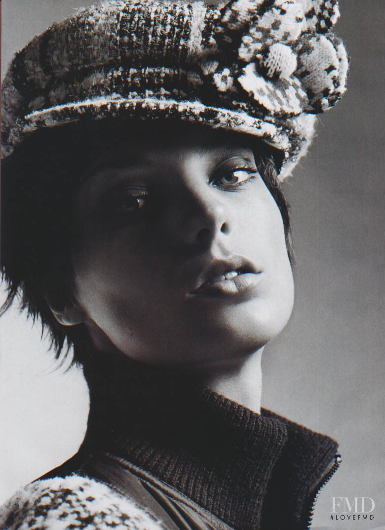 Daria Werbowy featured in Cool & Classic, September 2004