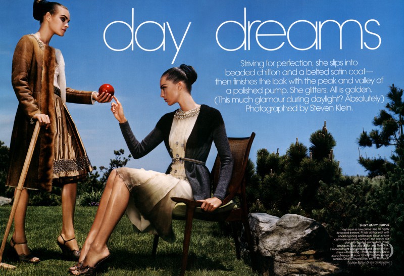 Natalia Vodianova featured in Day Dreams, September 2004