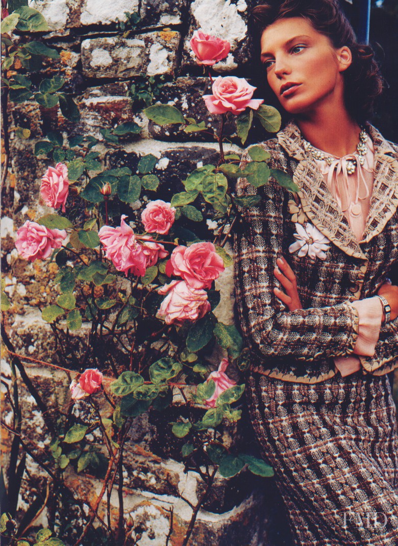 Daria Werbowy featured in Proper English, October 2004