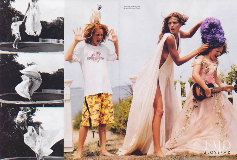 Daria Werbowy featured in Play Couture, November 2004
