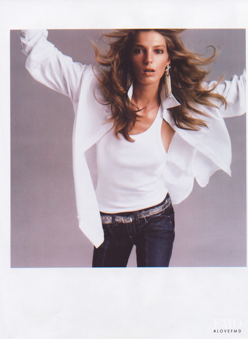 Daria Werbowy featured in Blue Jeans, December 2004