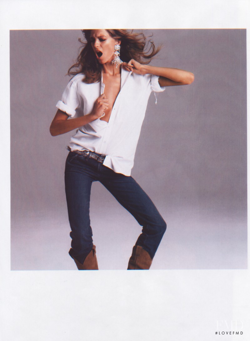 Daria Werbowy featured in Blue Jeans, December 2004