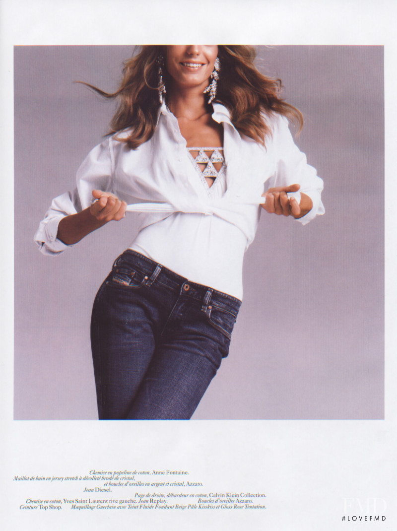 Daria Werbowy featured in Blue Jeans, December 2004