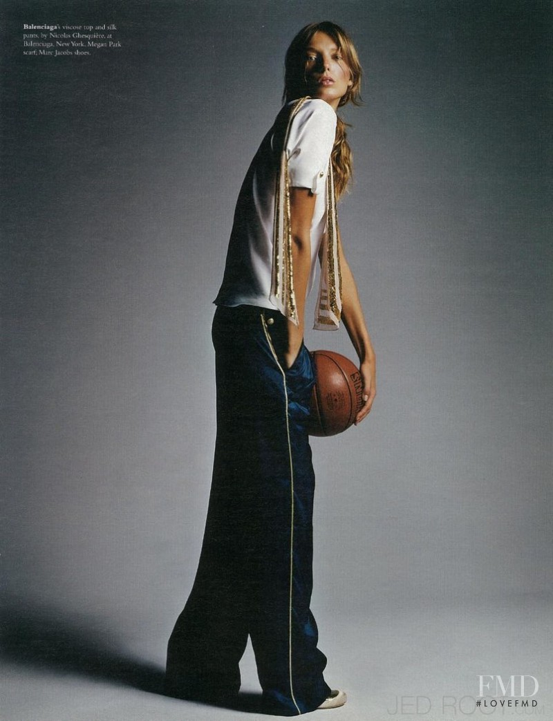 Daria Werbowy featured in Model A, December 2004