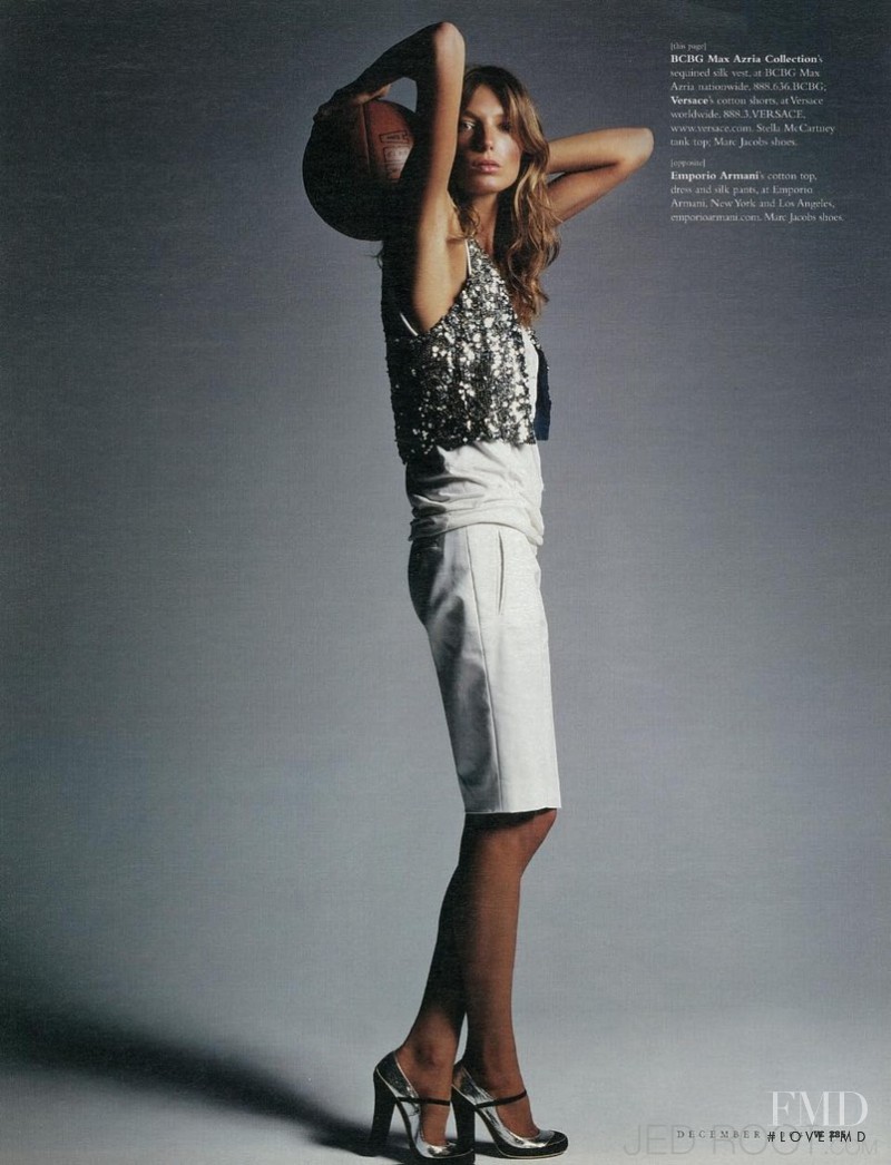 Daria Werbowy featured in Model A, December 2004