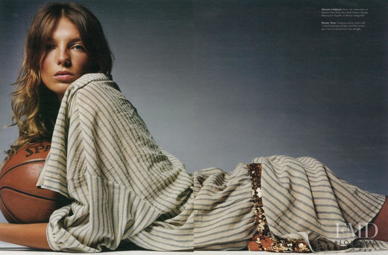 Daria Werbowy featured in Model A, December 2004