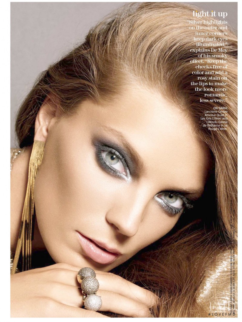 Daria Werbowy featured in Everything is Illuminated, December 2010
