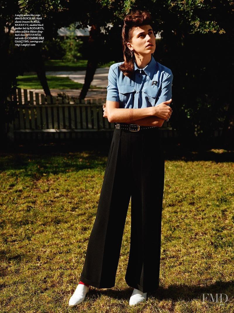 Langley Fox Hemingway featured in The Suburbs, February 2017