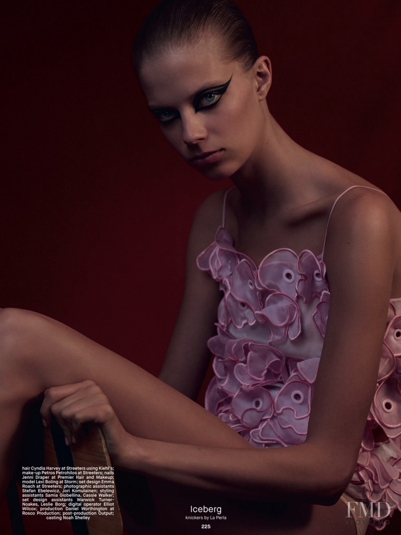 Lexi Boling featured in Collections Spring/Summer 2015, February 2015