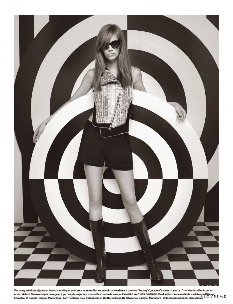 Lexi Boling featured in Pop Couture, September 2014