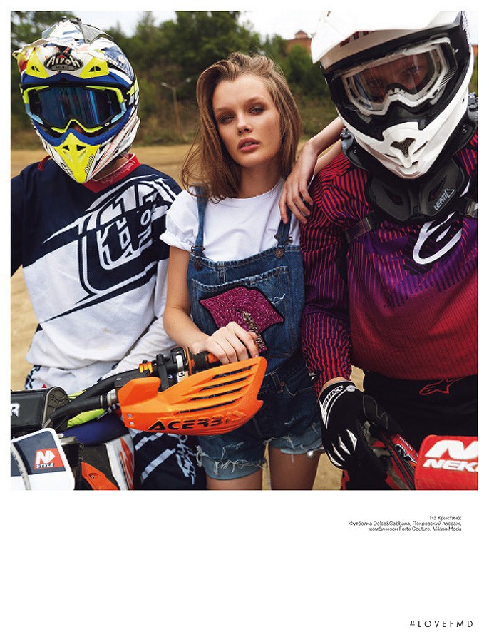 Kris Grikaite featured in Hello Moto, September 2016