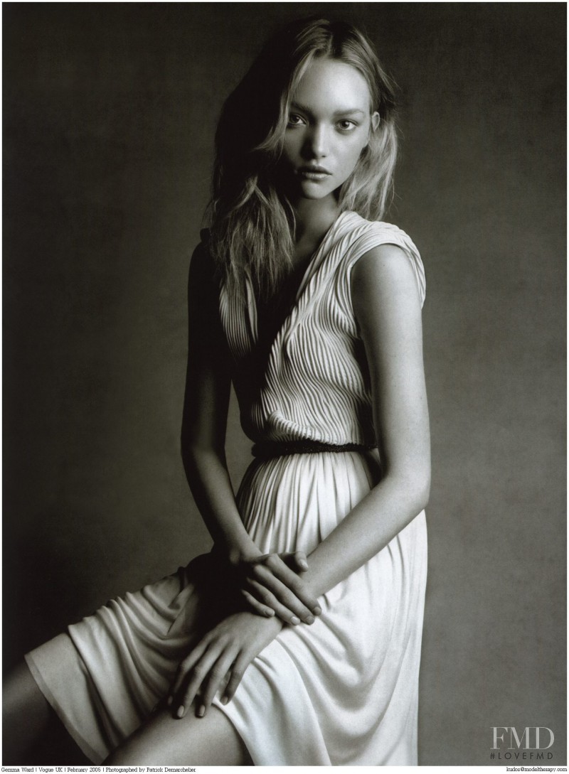 Gemma Ward featured in Portraits of Spring, February 2005