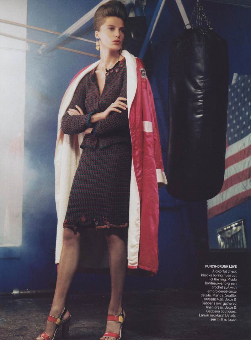 Daria Werbowy featured in We Are The Champions, March 2005