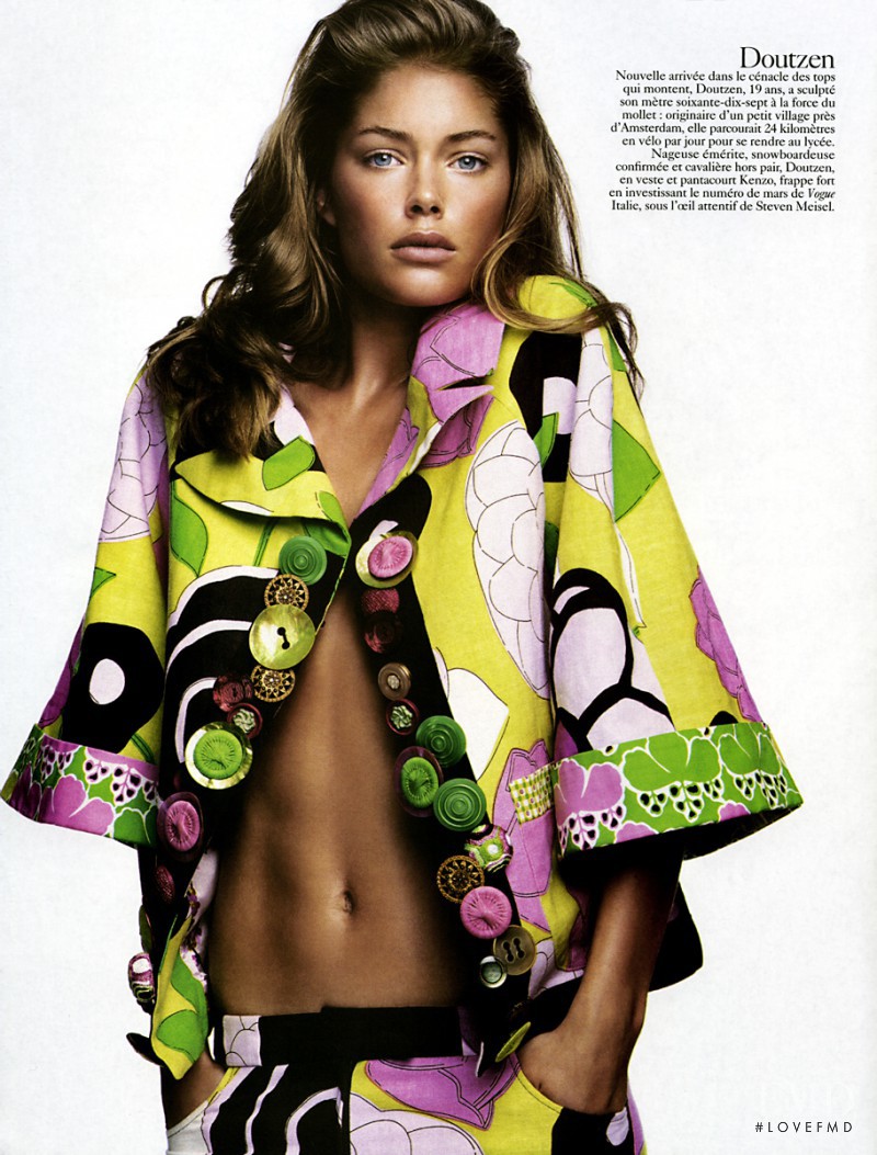 Doutzen Kroes featured in Top Models, March 2005