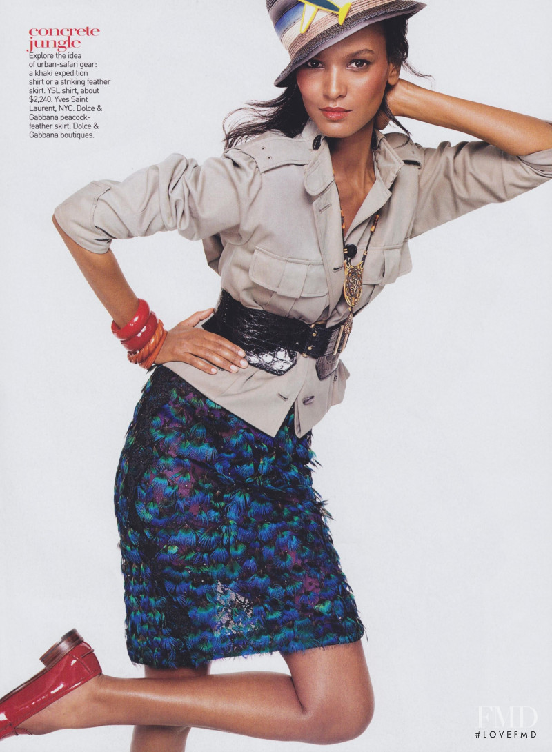 Liya Kebede featured in Be Cool, May 2005